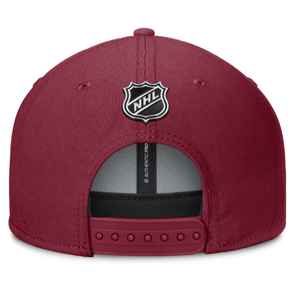 NHL Colorado Avalanche Fanatics Authentic Pro Rink Lockup Snapback Hat