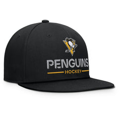 NHL Pittsburgh Penguins Fanatics Authentic Pro Rink Lockup Snapback Hat