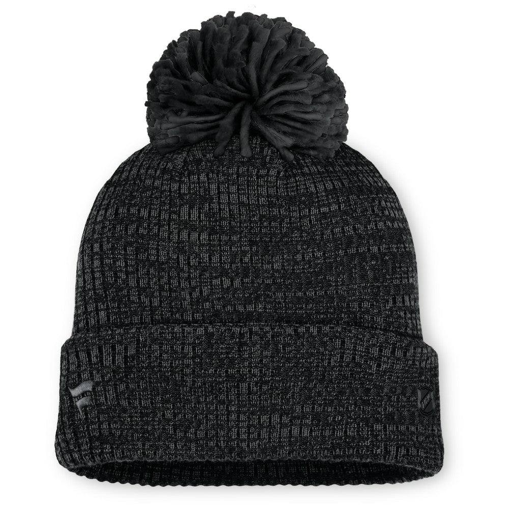 NHL Vegas Golden Knights Fanatics Women's Authentic Pro Road Cuffed Knit Hat with Pom