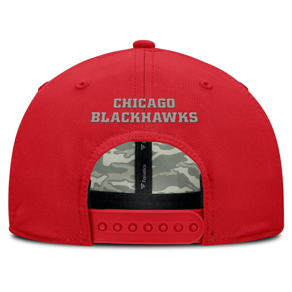 NHL Chicago Blackhawks Fanatics Homage Adjustable Hat