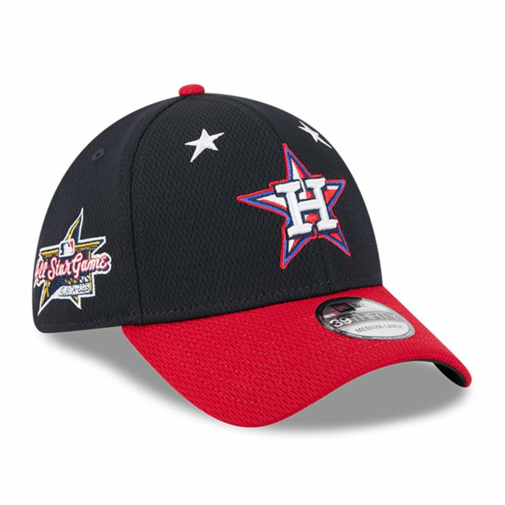 Navy/Red Houston Astros New Era 2025 MLB All-Star Game Workout 39THIRTY Flex Hat