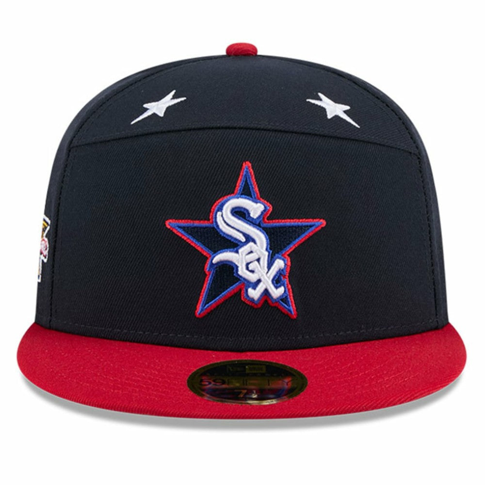 Navy/Red Chicago White Sox New Era 2025 MLB All-Star Game Workout Side Patch 59FIFTY Fitted Hat