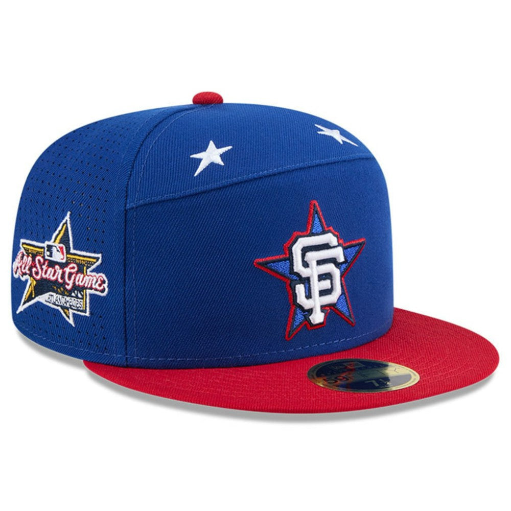 Blue/Red San Francisco Giants New Era 2025 MLB All-Star Game Workout Side Patch 59FIFTY Fitted Hat
