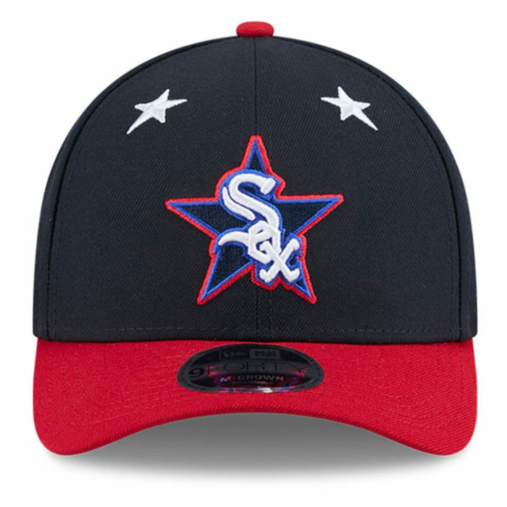 Navy/Red Chicago White Sox New Era 2025 MLB All-Star Game Workout 9FORTY M-Crown Adjustable Hat