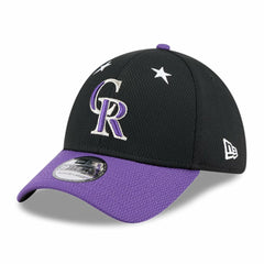 Black/Purple Colorado Rockies New Era 2025 MLB All-Star Game 39THIRTY Flex Hat