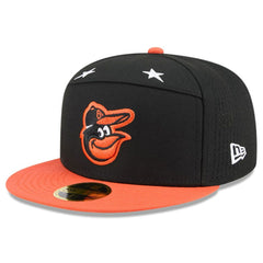 Black/Orange Baltimore Orioles New Era 2025 MLB All-Star Game Side Patch 59FIFTY Fitted Hat