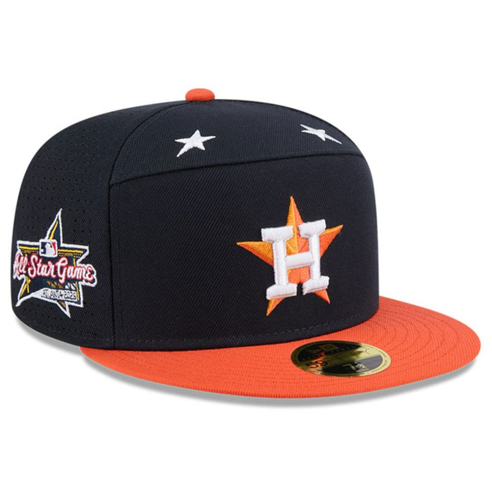 Navy/Orange Houston Astros New Era 2025 MLB All-Star Game Side Patch 59FIFTY Fitted Hat