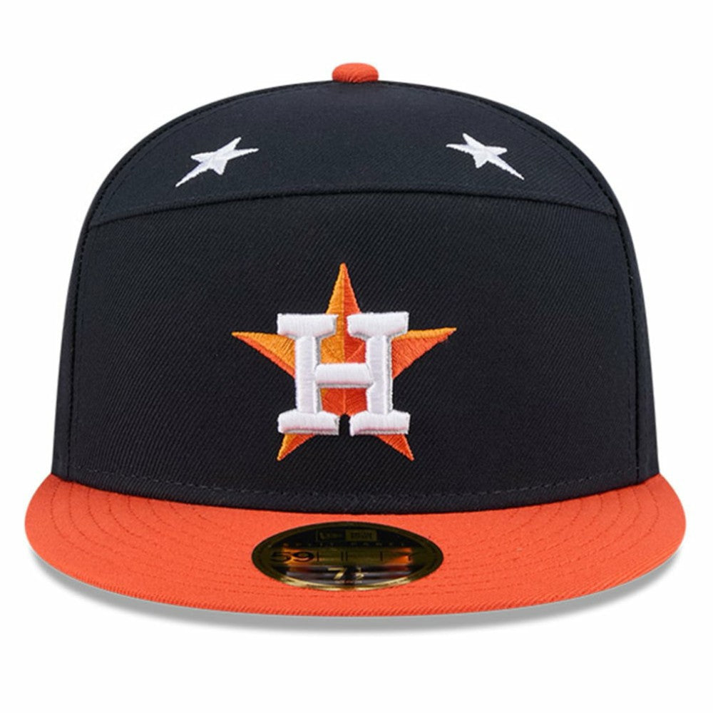 Navy/Orange Houston Astros New Era 2025 MLB All-Star Game Side Patch 59FIFTY Fitted Hat