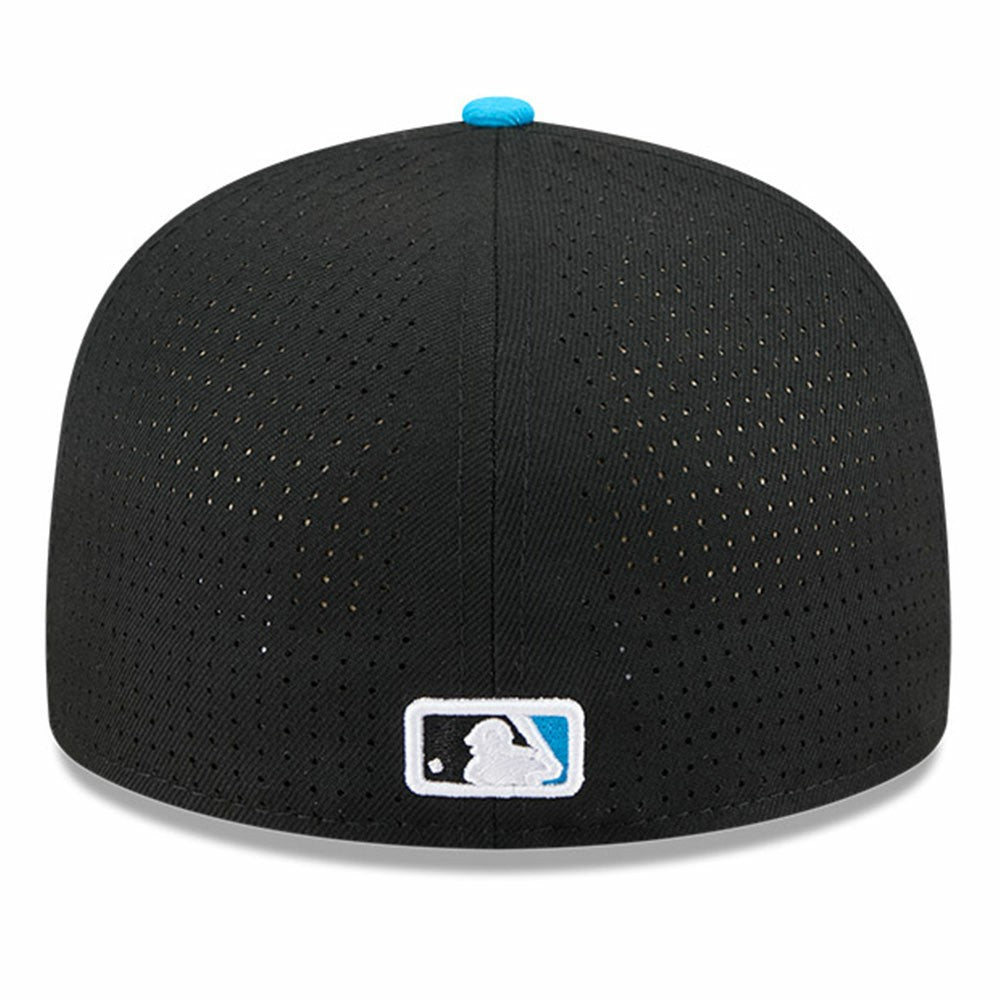 Black/Blue Miami Marlins New Era 2025 MLB All-Star Game Side Patch 59FIFTY Fitted Hat