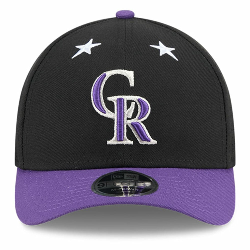 Black/Purple Colorado Rockies New Era 2025 MLB All-Star Game 9FORTY M-Crown Adjustable Hat