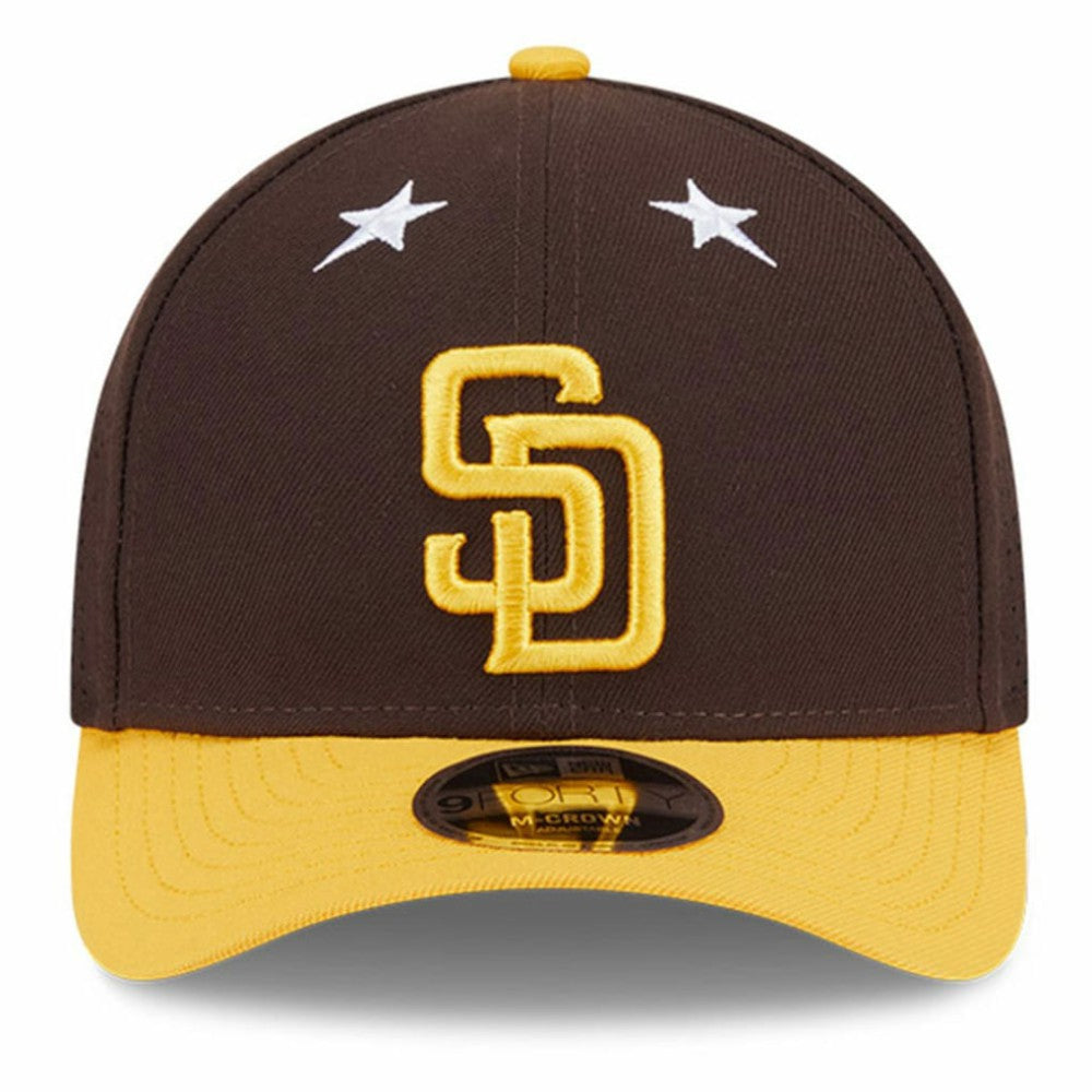 Brown/Gold San Diego Padres New Era 2025 MLB All-Star Game 9FORTY M-Crown Adjustable Hat