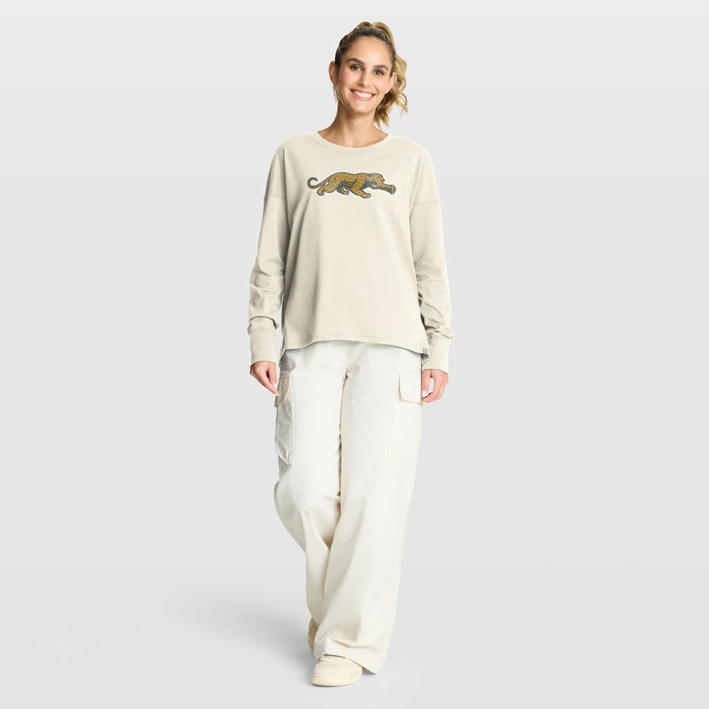 Women's Dove Legacy Long Sleeve T-Shirt - Jacksonville Jaguars T-shirts