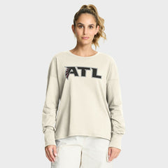 Women's Dove Legacy Long Sleeve T-Shirt - Atlanta Falcons T-shirts