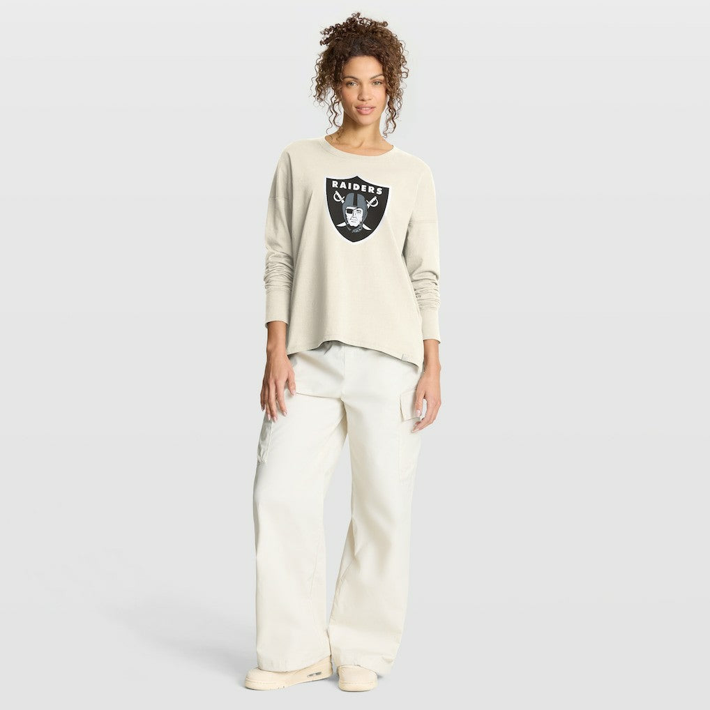 Women's Dove Legacy Long Sleeve T-Shirt - Las Vegas Raiders T-shirts