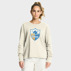 Women's Dove Legacy Long Sleeve T-Shirt - Los Angeles Chargers T-shirts