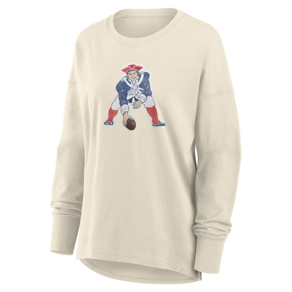 Women's Dove Legacy Long Sleeve T-Shirt - New England Patriots T-shirts