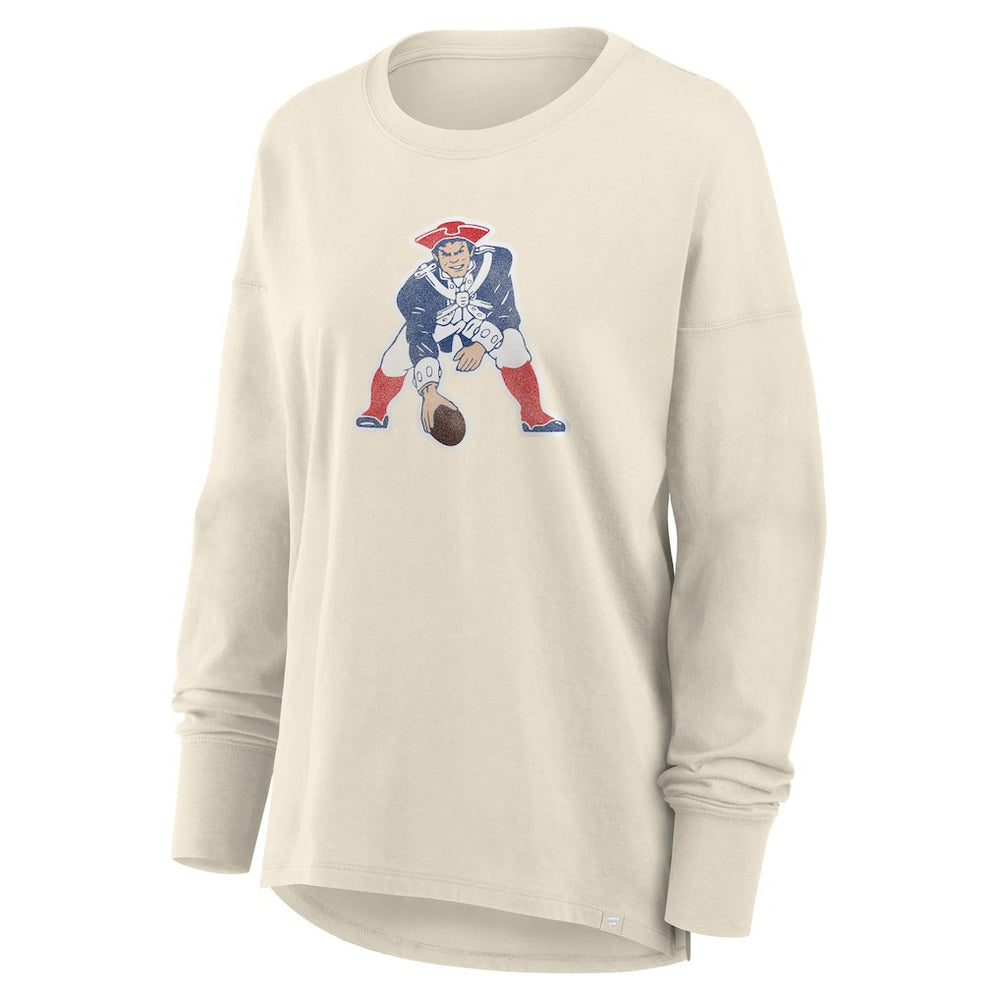 Women's Dove Legacy Long Sleeve T-Shirt - New England Patriots T-shirts