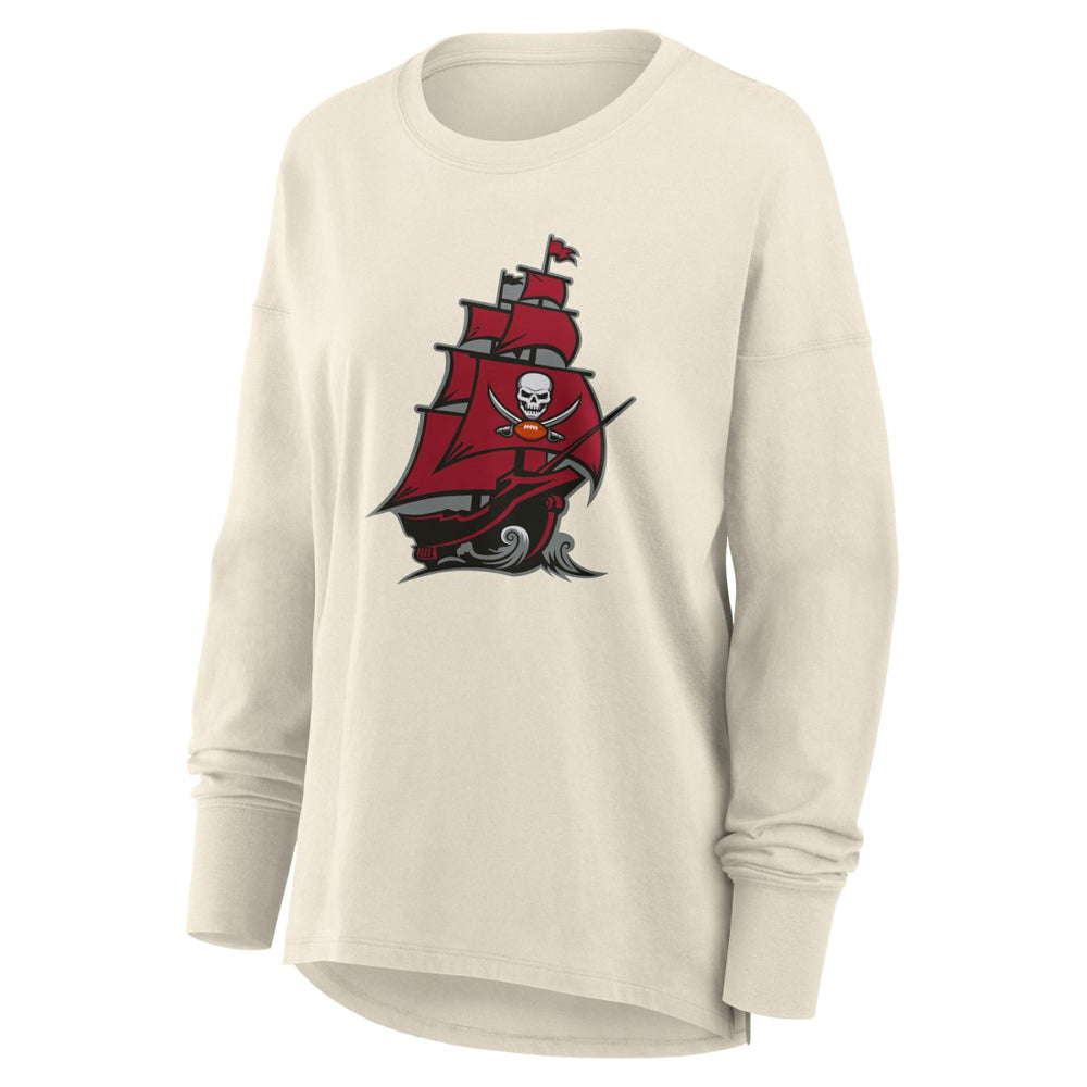 Women's Dove Legacy Long Sleeve T-Shirt - Tampa Bay Buccaneers T-shirts
