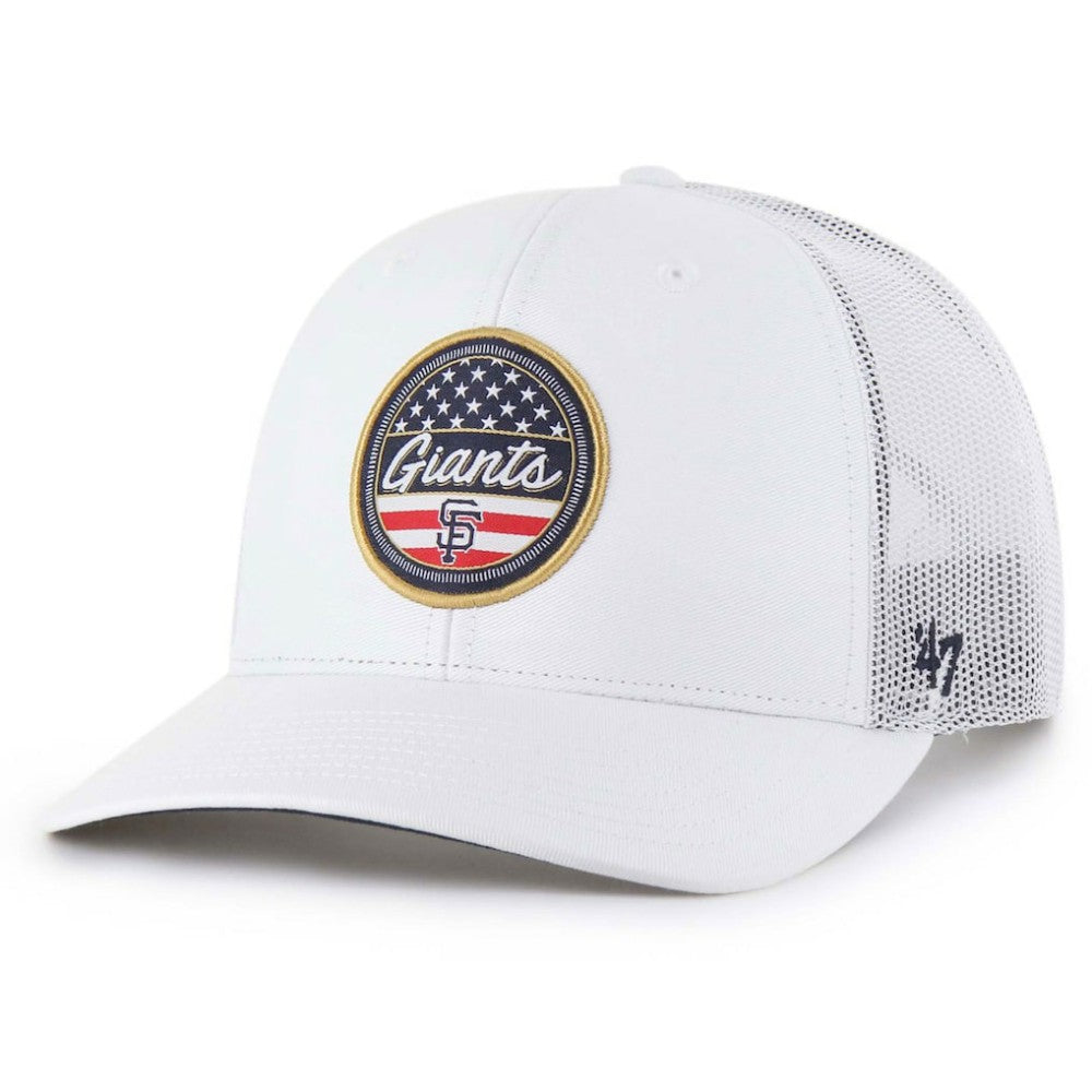White San Francisco Giants '47 Homage Adjustable Trucker Hat