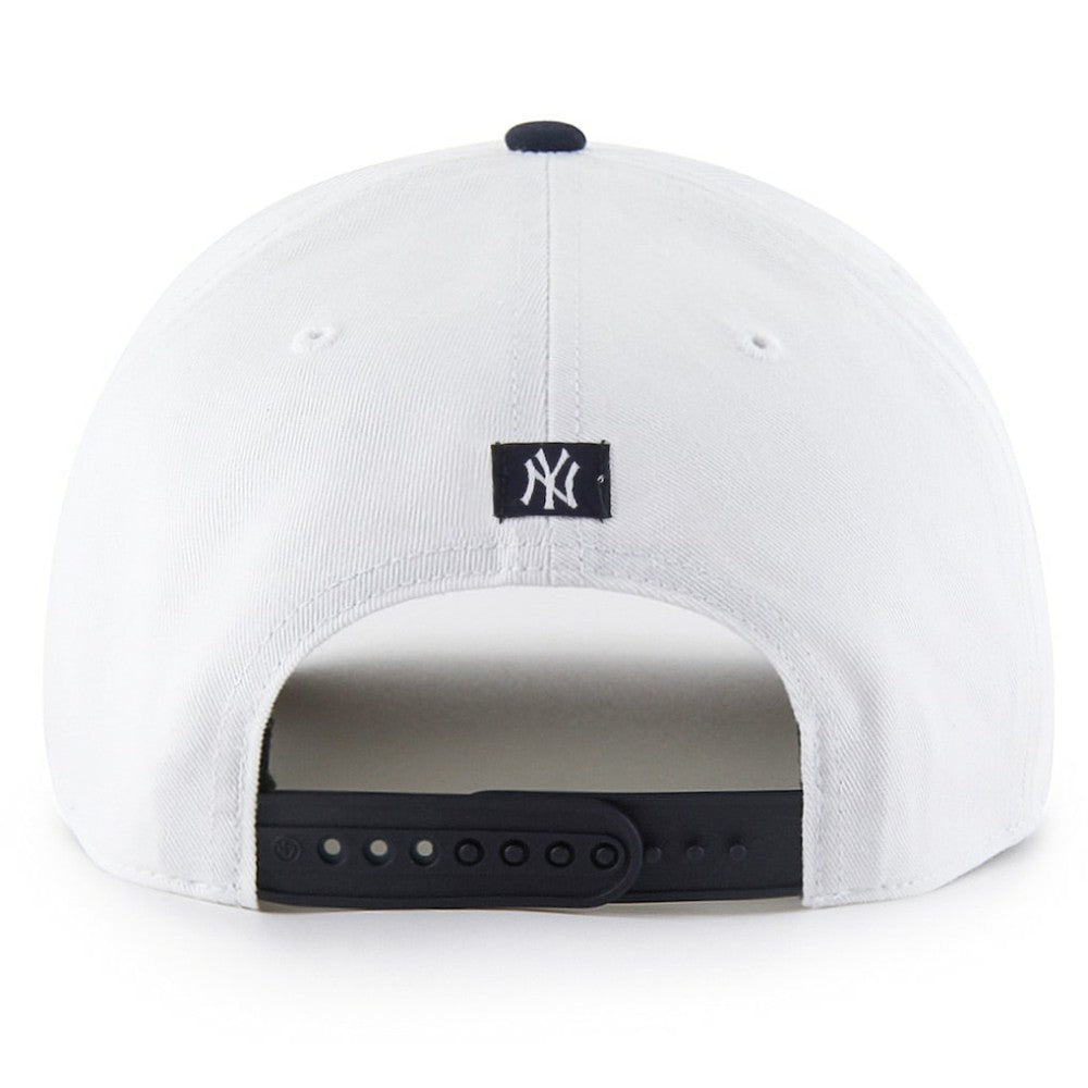 White New York Yankees '47 Patriotic Overhand Hitch Adjustable Hat