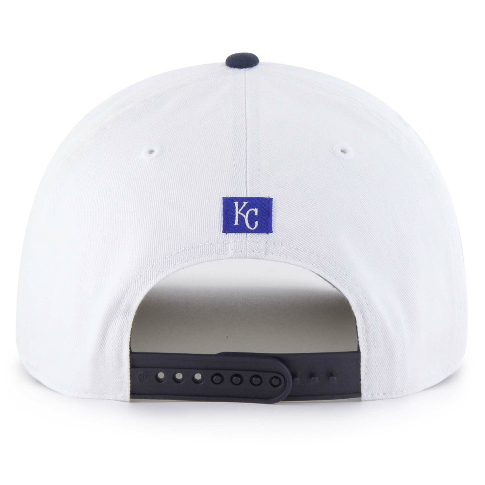 White Kansas City Royals '47 Patriotic Overhand Hitch Adjustable Hat