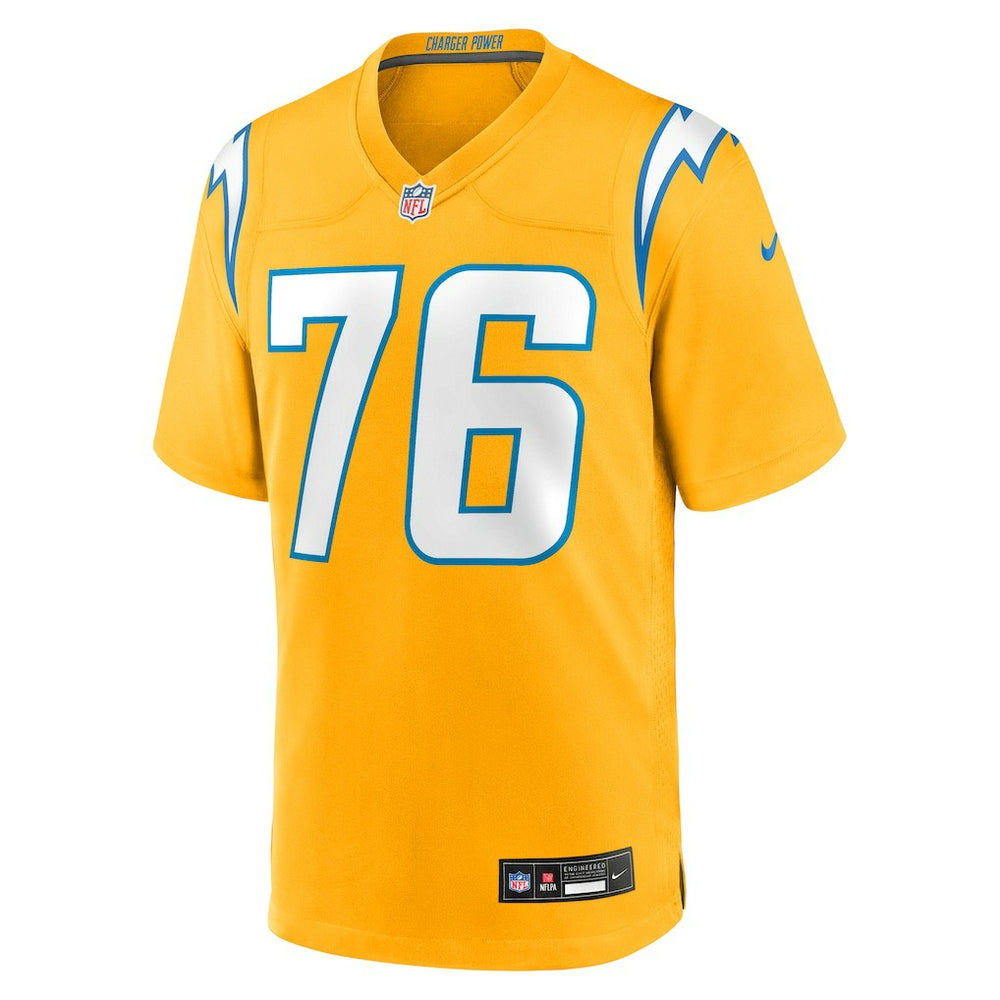 Joe Alt  Alternate Charger Power Game Player Jersey - Los Angeles Chargers Jerseys