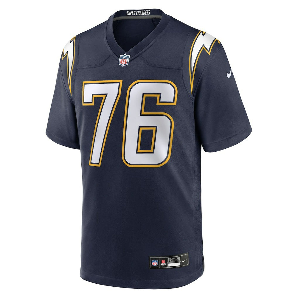 Joe Alt  Alternate Super Chargers Game Player Jersey - Los Angeles Chargers Jerseys