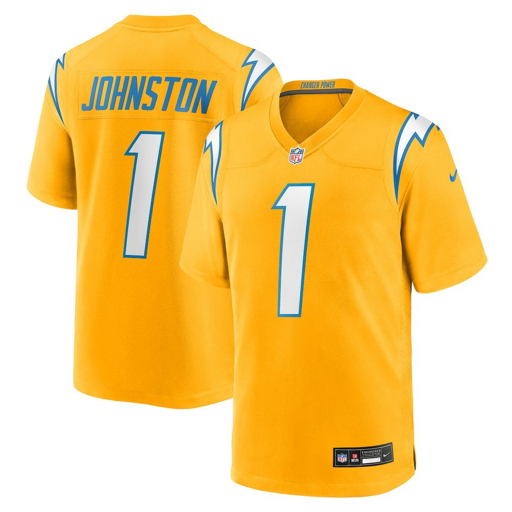 Quentin Johnston  Alternate Charger Power Game Player Jersey - Los Angeles Chargers Jerseys