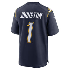 Quentin Johnston  Alternate Super Chargers Game Player Jersey - Los Angeles Chargers Jerseys
