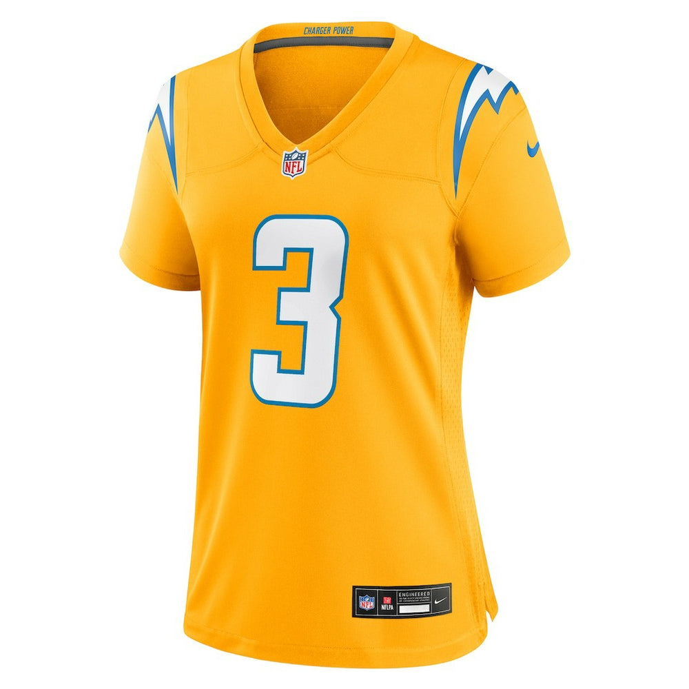 Derwin James Jr.  Women's Alternate Charger Power Game Jersey - Los Angeles Chargers Jerseys