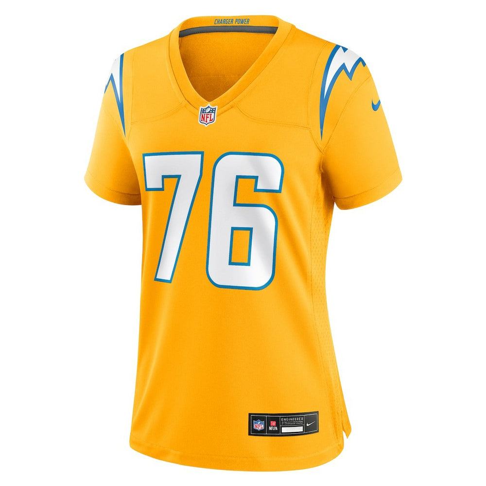 Joe Alt  Women's Alternate Charger Power Game Jersey - Los Angeles Chargers Jerseys