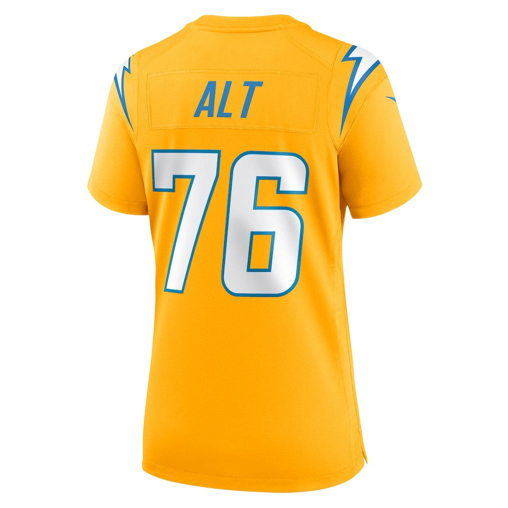 Joe Alt  Women's Alternate Charger Power Game Jersey - Los Angeles Chargers Jerseys