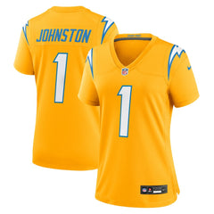 Quentin Johnston  Women's Alternate Charger Power Game Jersey - Los Angeles Chargers Jerseys