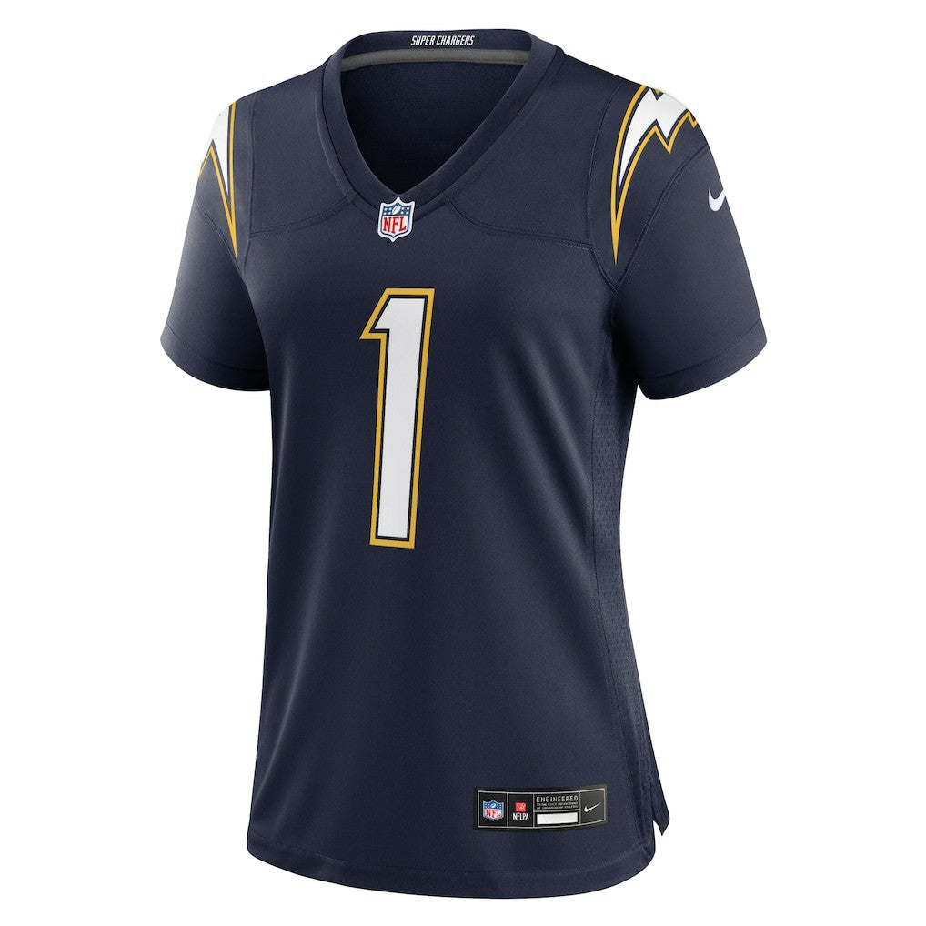 Quentin Johnston  Women's Alternate Super Chargers Game Jersey - Los Angeles Chargers Jerseys