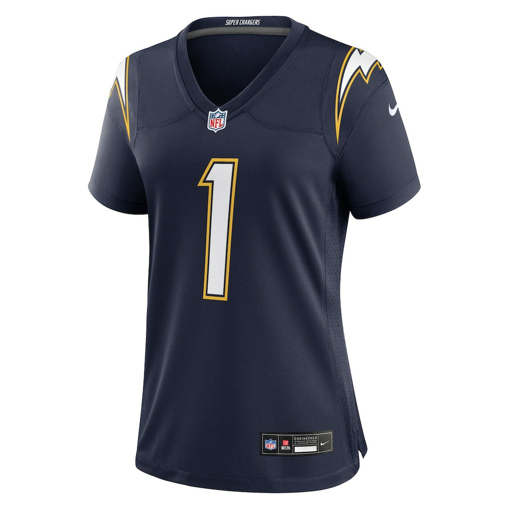 Quentin Johnston  Women's Alternate Super Chargers Game Jersey - Los Angeles Chargers Jerseys