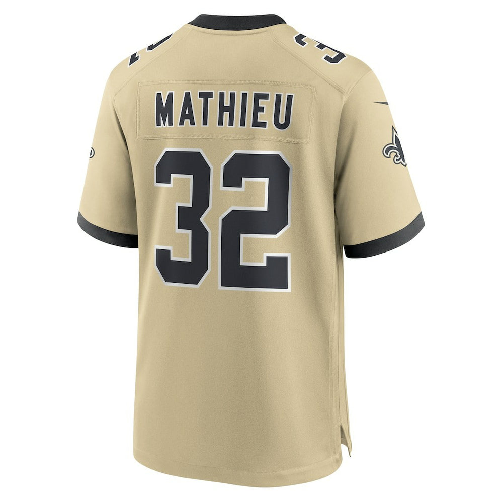 Tyrann Mathieu  Gameday Golds Alternate Game Player Jersey - New Orleans Saints Jerseys