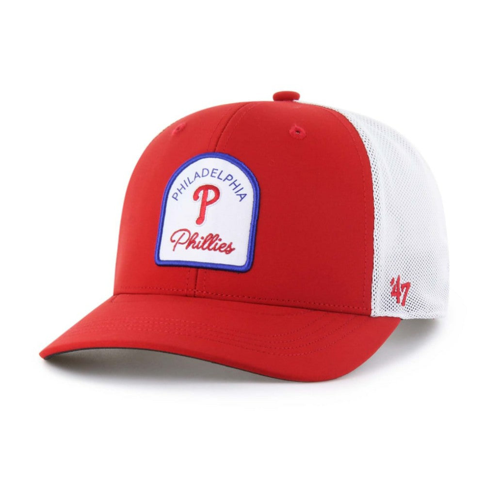 Red Philadelphia Phillies '47 Gimmie Golf Trucker Adjustable Hat