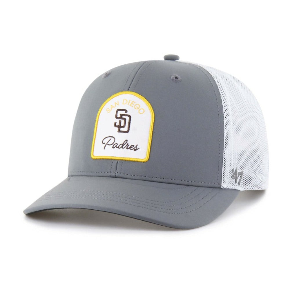 Gray San Diego Padres '47 Gimmie Golf Trucker Adjustable Hat