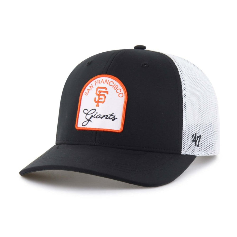 Black San Francisco Giants '47 Gimmie Golf Trucker Adjustable Hat