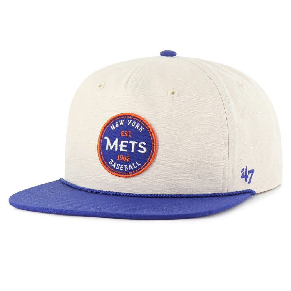 Natural New York Mets '47 Payson Captain Snapback Hat