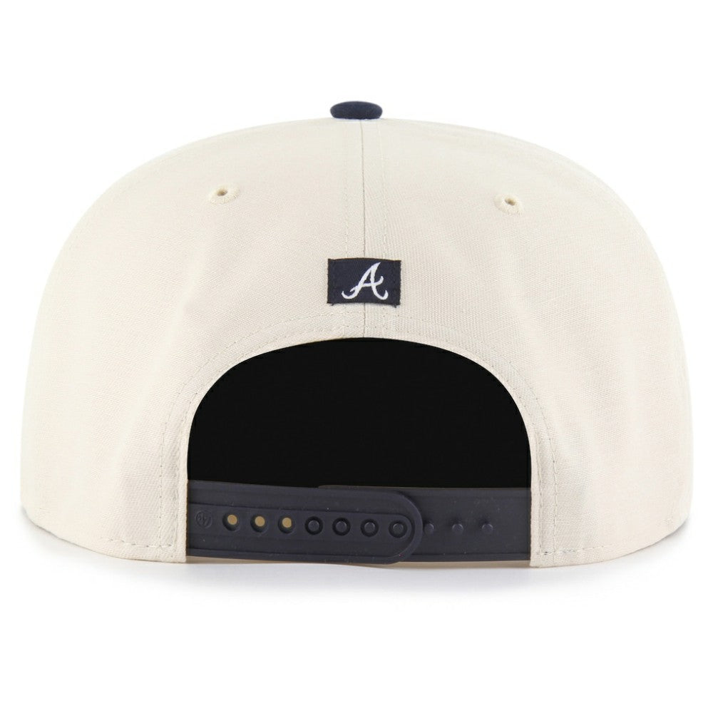 Natural Atlanta Braves '47 Payson Captain Adjustable Hat