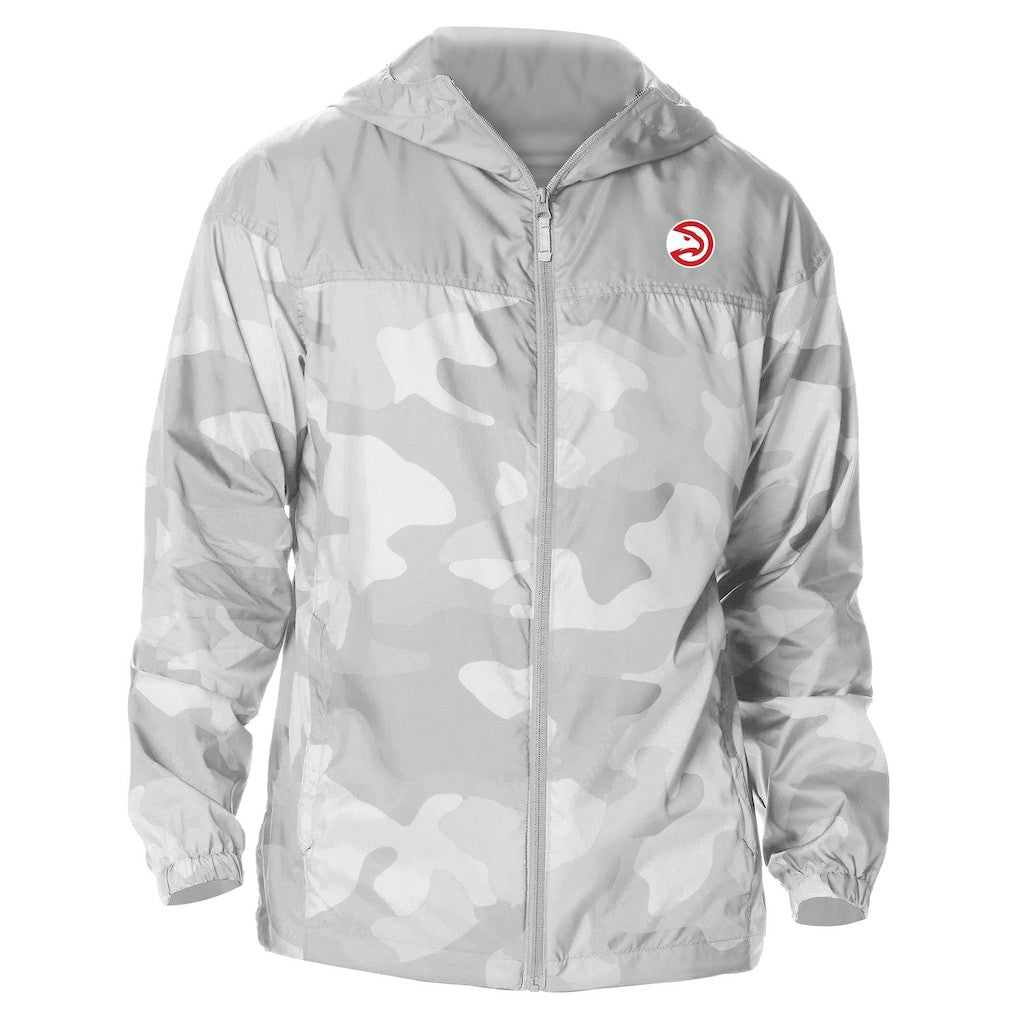 Columbia Atlanta Hawks Camo Flash Challenger Windbreaker Full-Zip Jacket