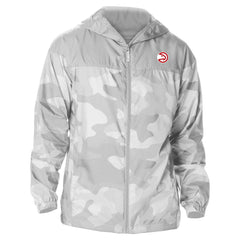 Columbia Atlanta Hawks Camo Flash Challenger Windbreaker Full-Zip Jacket