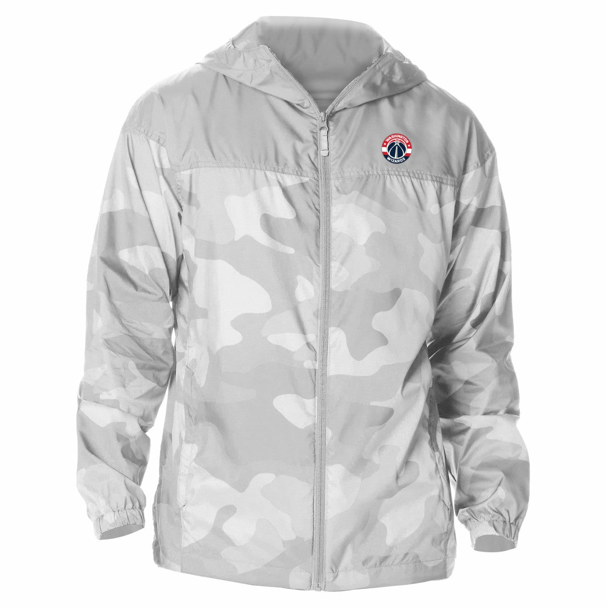 Columbia Washington Wizards Camo Flash Challenger Windbreaker Full-Zip Jacket