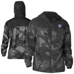 Columbia Sacramento Kings Camo Flash Challenger Windbreaker Full-Zip Jacket