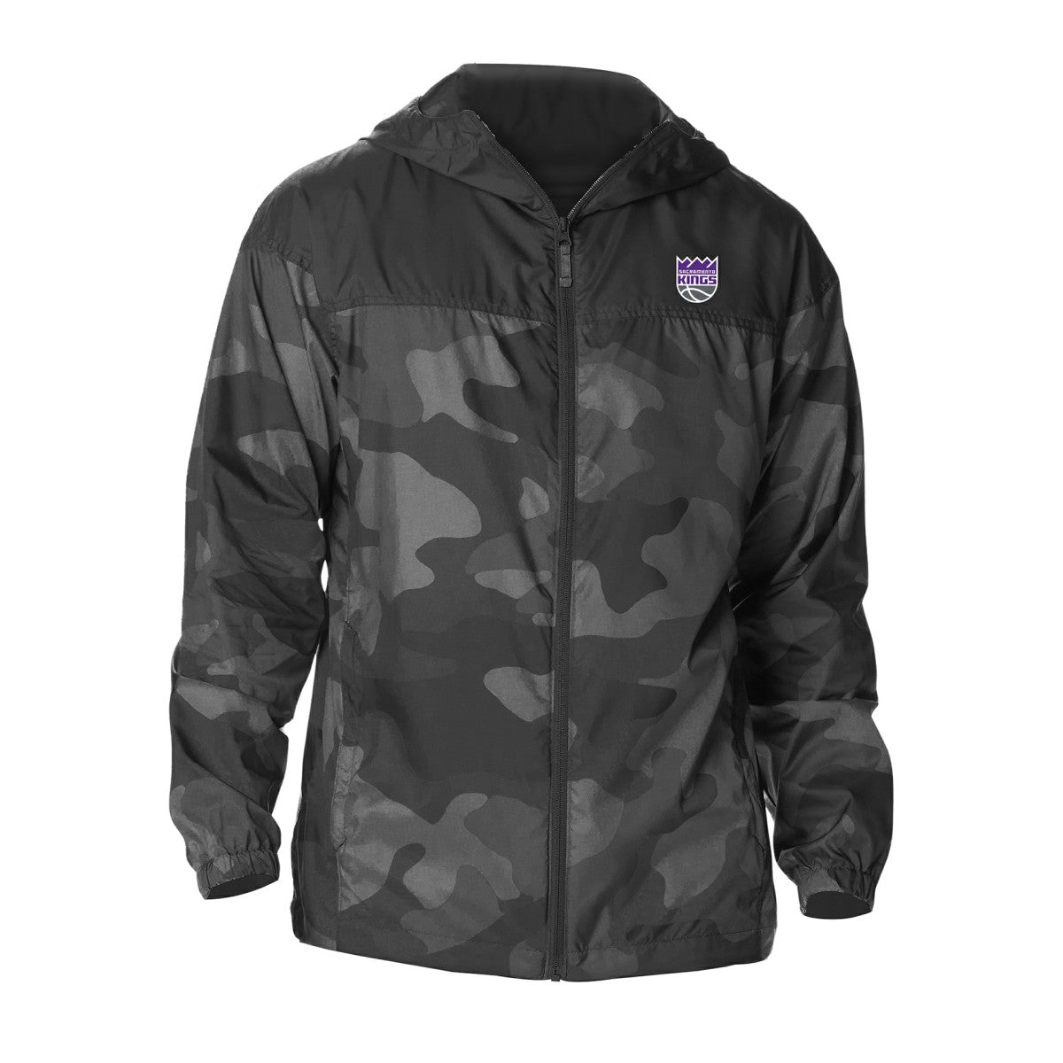 Columbia Sacramento Kings Camo Flash Challenger Windbreaker Full-Zip Jacket
