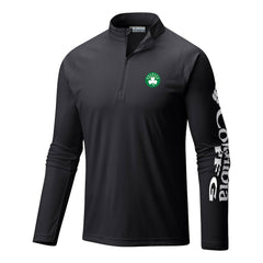 Columbia Boston Celtics Terminal Tackle Raglan Omni-Shade Quarter-Zip Jacket
