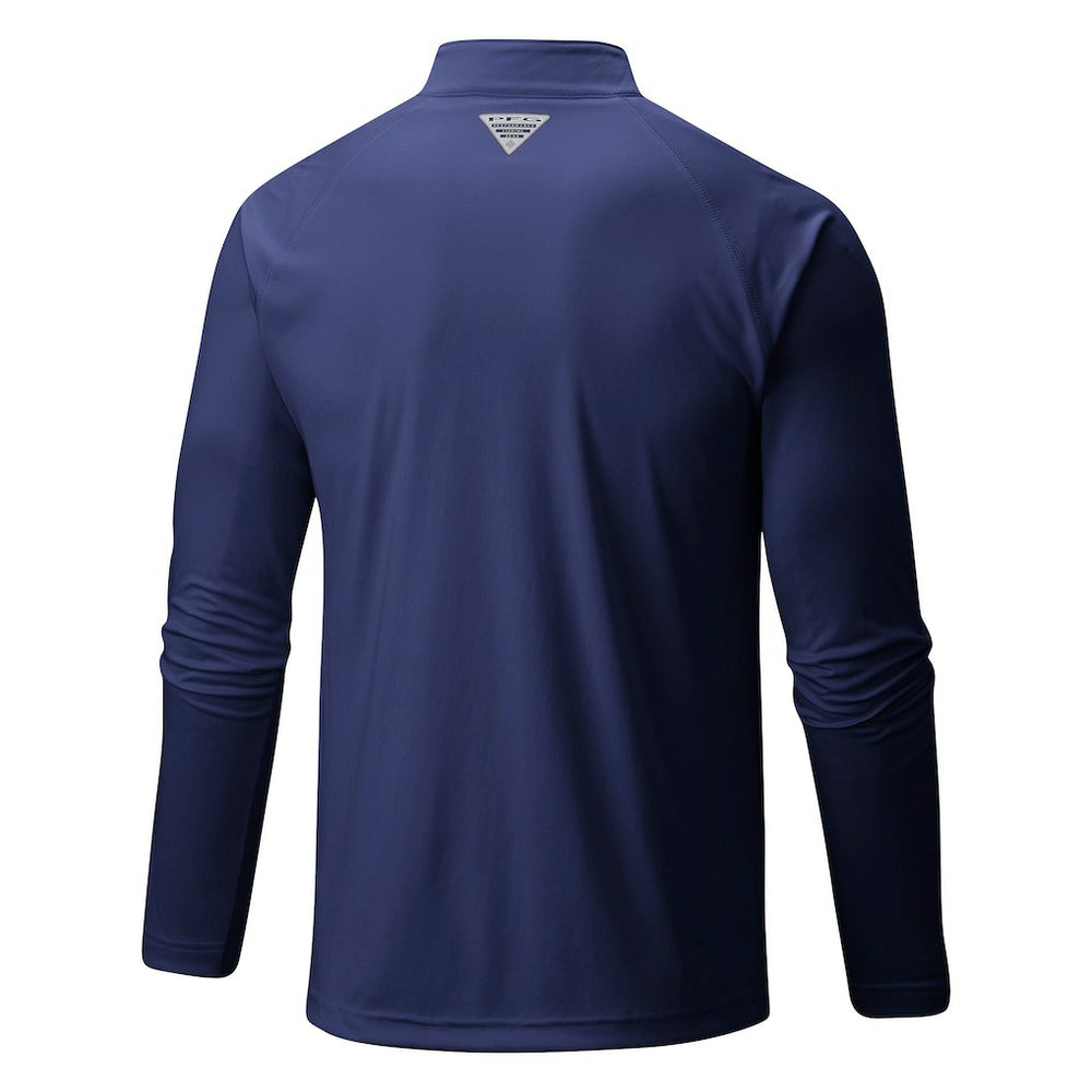 Columbia Denver Nuggets Terminal Tackle Raglan Omni-Shade Quarter-Zip Jacket sale