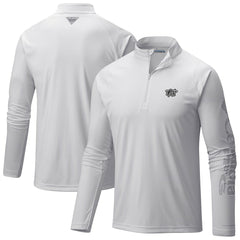 Columbia Brooklyn Nets Terminal Tackle Raglan Omni-Shade Quarter-Zip Jacket