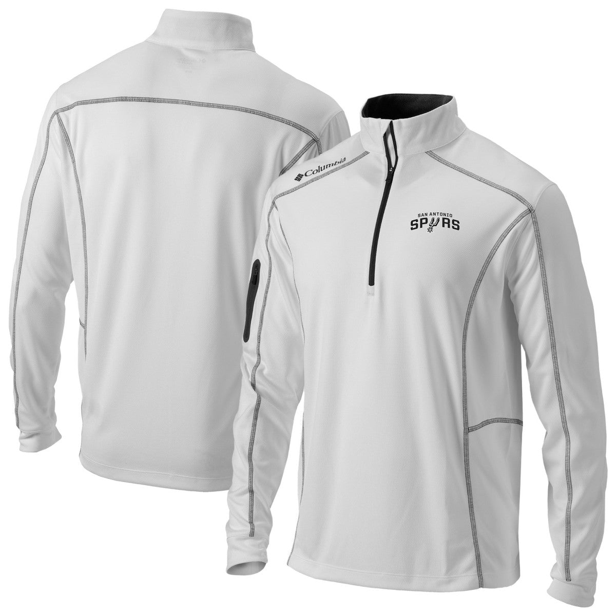 Columbia San Antonio Spurs Omni-Wick Shotgun Quarter-Zip Pullover